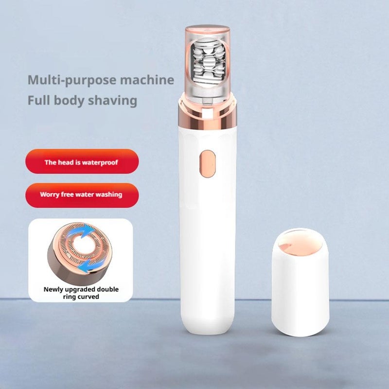 Women Face Epilator, Painless Facial Hair Remover for Eyebrows Lip Chin Face,legs, Body Hair, Cordless Waterproof Womens Electric Shaver for Arms & Underarms, Rechargeable (Pink) - Image 3